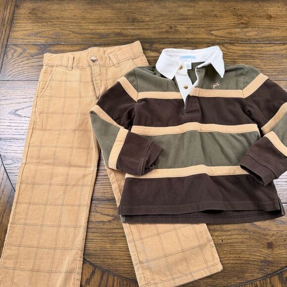 Janie and Jack Other - Janie and Jack Fall Frontier Matching Outfit